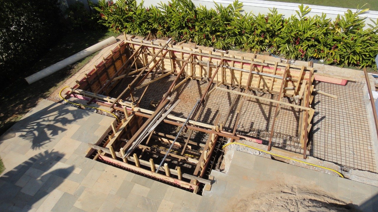 Estrutura de obra executada pela JMD Engenharia